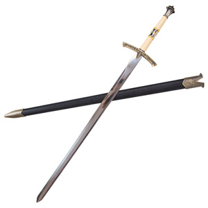<span class=keywords><strong>Épée</strong></span> artisanale tout en métal de 102 cm, <span class=keywords><strong>épée</strong></span> de glace froide, <span class=keywords><strong>épée</strong></span> de glace et de feu, accessoire de cosplay, <span class=keywords><strong>épée</strong></span> décorative, GOT Film and Television Peripheral - Product Image 5