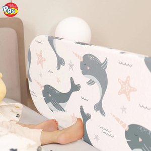 Barrière de lit de sécurité pour bébé Prodigy BR015, facile à installer, barrière de lit rétractable, clôture pliable en tube d'acier pour la sécurité des enfants - Product Image 4