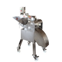 Aardappel-snijlijn, fruit- en groentesnijmachine, 3D-snijmachine: snijdt gember, wortelen, knoflook en appel in blokjes