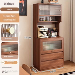 ตู้ข้างไม้สไตล์โมเดิร์นสำหรับช่องว่างในครัว ใช้ในบ้าน ตู้เก็บของแบบรวม ช่องเก็บ<span class=keywords><strong>ไมโครเวฟ</strong></span> - Product Image 6