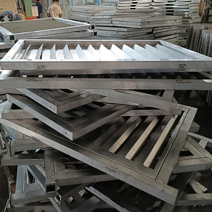 Couvercle de <span class=keywords><strong>climatiseur</strong></span> <span class=keywords><strong>extérieur</strong></span> carré en aluminium sur mesure en gros de Chine bon marché pour usage hospitalier Caractéristiques ignifuges anti-moisissure - Product Image 5