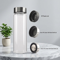 Bouteille shaker en plastique Tritan de 500 ml avec marqueurs de temps, sans BPA, anti-fuite, pour sport et fitness, vente en gros
