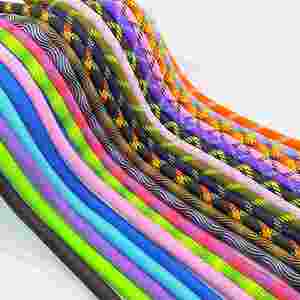 8mm 10 mm Polyester Drawcord Round <b>Cord</b> Colorful Drawstring Custom Color Rope Drawtstring <b>Cord</b> for Bags Garments Home Textiles - Product Image 1
