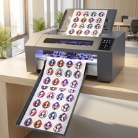 Digitale hogesnelheids A3 A4 sticker snijmachine met automatische invoer, label snijmachine, kiss-cut en die-cut papiersnijplotter