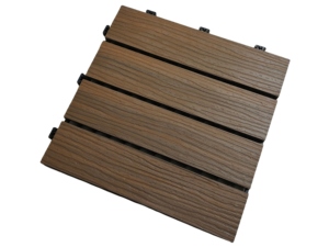 Linh hoạt co-đùn <span class=keywords><strong>WPC</strong></span> <span class=keywords><strong>DIY</strong></span> gạch thẩm mỹ và đẹp gạch cho vườn <span class=keywords><strong>WPC</strong></span> lồng vào nhau decking - Product Image 5