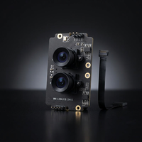 Módulo de Cámara Binocular con Reconocimiento Facial ZYKD de 2MP, Visión Nocturna Infrarroja de 850nm, USB, Detección de Vida Real, Micrófono Integrado