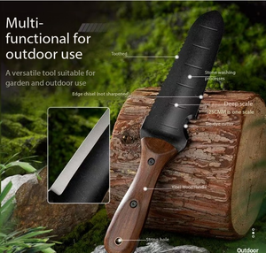 Pelle multifonctionnelle pour <span class=keywords><strong>jardin</strong></span> extérieur, mini pelle portable pour creuser des légumes, des plantes et déterrer la terre - Product Image 2
