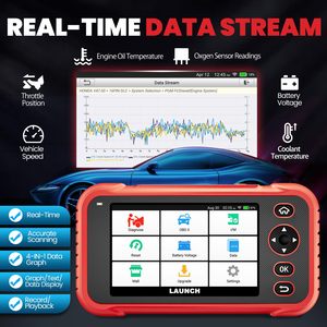 Escáner OBD2 LAUNCH <span class=keywords><strong>CRP129E</strong></span> PLUS, Herramienta de Diagnóstico Completo del Sistema, Lector de Códigos de Motor Automotriz de 12V con 8 Funciones Especiales - Product Image 6