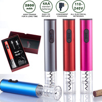 Ouvre-bouteille électrique automatique pour vin, tire-bouchon électrique et décapsuleur avec tire-bouchon automatique