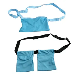 Mastectomy Drainage Pouch with Shower Bag Adjustable Mastectomy Drain Holder Waist Belt Breast Drainage Carrier