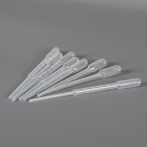 Pipetas Pasteur graduadas de plástico desechables Yongyue Medical de 3 ml para uso en laboratorio - Product Image 1