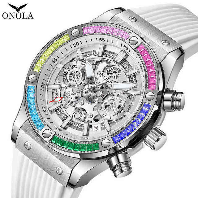 Top Brand New ONOLA 6855 Fashion Designs for Men High Quality Wrist Watch Gift Fashion Quartz Watches Waterproof Watches 2025