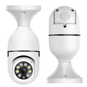 Pequeña Cámara IP WiFi CMOS OEM a Todo Color con Visión Nocturna, Detección de Movimiento, Bombilla de Seguridad, Q3 Cloud, 1 Año de Garantía, H.265, IP66 - Product Image 1