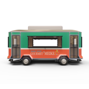 Chariot alimentaire mobile avec portes d'entrée doubles et <span class=keywords><strong>remorque</strong></span> d'activation <span class=keywords><strong>de</strong></span> marque, comprenant réfrigérateur, hotte, climatisation et générateur, personnalisation <span class=keywords><strong>de</strong></span> marque, tout inclus - Product Image 6