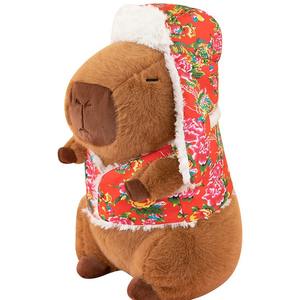 ตุ๊กตาคาปิบารา HY ตุ๊กตาคาปิบาราสตรอว์เบอร์รี จี้คาปิบารา ตุ๊กตาคาปิบาราน่ารักแบบน่าเกลียด - Product Image 4