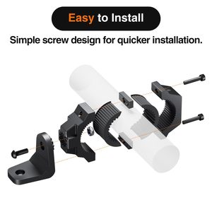 Soporte de bandera para UTV de alta resistencia, soporte ajustable para látigo de luz, soporte de montaje para barra de luces - Product Image 6