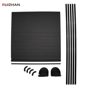 <span class=keywords><strong>Puerta</strong></span> Enrollable Multifuncional de Plástico ABS Colorida para Oficina, Muebles de Oficina, Tamaño Personalizado, Fácil Instalación, Láminas de PVC Duraderas - Product Image 3