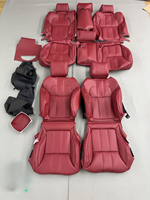 Housses de siège d'accessoires de voiture sur mesure pour 5 sièges ensemble complet en cuir de qualité supérieure pour Land Rover Range Rover Evoque