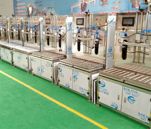 Hiệu quả cao bán tự động 5-50l chai <span class=keywords><strong>2</strong></span> điền đầu động cơ máy rót dầu - Product Image 4