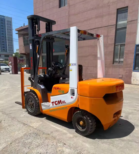 Carretilla elevadora diésel TCM FD35 usada hecha en Japón de 3,5 toneladas con buenas condiciones de trabajo para uso minorista - Product Image 2