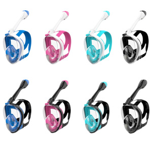 Masque intégral en verre trempé 4,0 mm, silicone, équipement de plongée et de sports nautiques pour adultes - Product Image 3