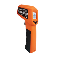 Thermomètre infrarouge numérique sans contact -50-380°C, pistolet de mesure de température laser avec écran LCD, matériau ABS