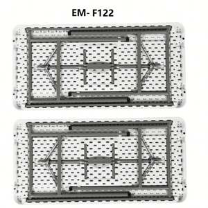 Table de jardin d'exposition portable, table rectangulaire longue en plastique, table d'étude, table de restaurant, table à <span class=keywords><strong>manger</strong></span> pour événement - Product Image 5