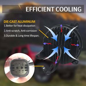 ไฟหน้า N2ขนาด9นิ้วพร้อม DRL และ Halo ที่ออกแบบมาโดยเฉพาะสำหรับ2018 + JEEP Wrangler <span class=keywords><strong>JL</strong></span> & 2020 + JEEP Gladiator JT - Product Image 2