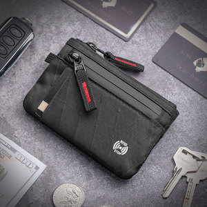 Custom sottile portafoglio RFID funzione di blocco porta carte di credito tascabile Organizer per uomo <span class=keywords><strong>donna</strong></span> Mini <span class=keywords><strong>portamonete</strong></span> <span class=keywords><strong>con</strong></span> cerniera - Product Image 3