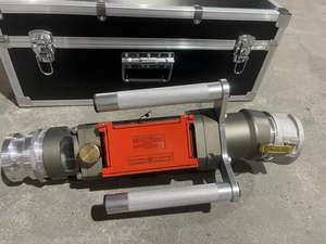 Meclube fabrika fiyat taşınabilir elektronik debimetre alüminyum yağ boşaltma türbin akış ölçer 220V çalışma gerilimi - Product Image 3