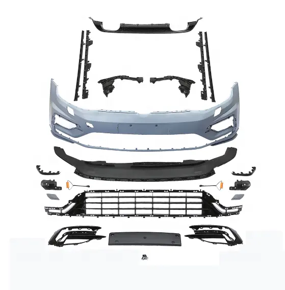 Kseek MK7.5 Volledige Bumper Set Assy Body Kit Voor Volkswagen Golf 7.5 Upgrade Naar 7.5 R