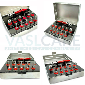 Dental <b>Bone</b> Expander Kit Sinus Lift with <b>Saw</b> Disks Implant Dentistry Surgical Instruments CE Certified Class I Vaslcare - Product Image 6