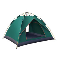 Tente de camping automatique à installation instantanée, spacieuse, portable, pour 3-4 personnes, quatre saisons, imperméable, protection 2000-3000 mm, grande taille