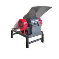 Trituradora de Martillos PC400x600, Trituradora de Roca Portátil para Mineral de Oro, Piedra Caliza, Carbón, 10-15t/h, 22kw, Alimentación de 120mm