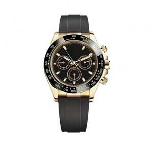 Montres-bracelets automatiques mécaniques chronographes pour hommes, mode, acier inoxydable 904L, lumineuses, étanches, vente en gros - Product Image 4