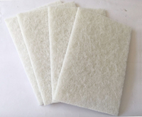 Tampon de nettoyage léger 3M 7445 blanc 6 po x 9 po sans grain abrasif pour le nettoyage et le sablage (personnalisation ODM/OEM)