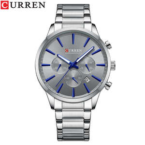 Curren – montre Design pour hommes, affichage lumineux, automatique, calendrier, montre-bracelet de luxe, produits tendance 8435, <span class=keywords><strong>2023</strong></span> - Product Image 2