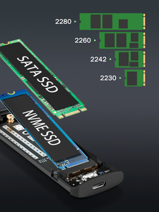 SSD Esterno SD2L USB C 3.1 Gen2 10Gbps 2TB ad Alta Velocità con Chiave M - Product Image 2