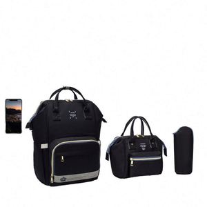 Bolsa de Almacenamiento de Pañales de Bebé de Felpa Suave - Bolsa de Viaje de Gran Capacidad para Mamá - Bolsa de Maternidad - Product Image 1