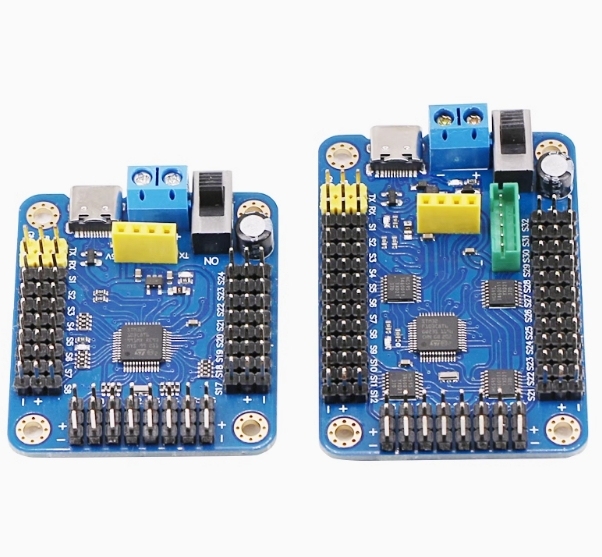 PWM 16, 24, 32 Robot Arm Gimbal Servo Control Board Supports PS2 Controller