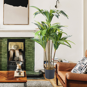 Lifelike Artificial Dracaena <b>Tree</b> Bendable Branches Tropical Faux Plant for Indoor Outdoor Office Wedding Garden Landscaping - Product Image 2