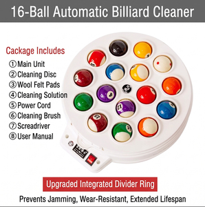 Lavatrice Automatica <span class=keywords><strong>per</strong></span> Biglie da Biliardo, Doppio Uso, 16-22 Biglie, Pulitore Professionale <span class=keywords><strong>per</strong></span> Biglie da Snooker e Biliardo <span class=keywords><strong>per</strong></span> Club - Product Image 2