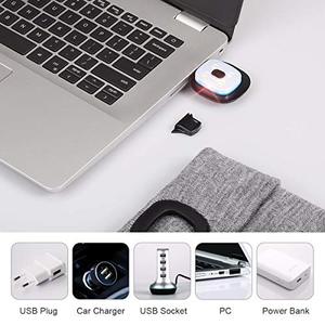 Cuffia Unisex LED con luce ricaricabile USB cuffia invernale in maglia regalo per gli uomini papà marito lui - Product Image 3