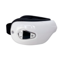 Hochwertiger 3D Smart Kabelloser Luftdruck-Vibrations-Augenmassagegerät für Selbstpflege und Wellness mit 3-stufiger Wärmekompresse & Musik
