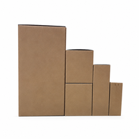Boîte cosmétique personnalisée en carton ondulé sans colle, écologique, biodégradable, réutilisable, emballage de présentation, OEM ODM Logo