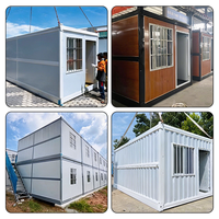 Luxuriöses Vorgefertigtes Mobiles Faltbares Containerhaus Standard Vorgefertigter Beweglicher Bungalow Büro-Containerhäuser zum Verkauf Preise