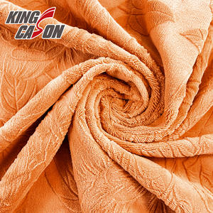 Tessuto in pile di flanella bruciata 100% poliestere certificato OEKO-TEX di qualità premium Kingcason, campione gratuito garantito, per lenzuola - Product Image 6