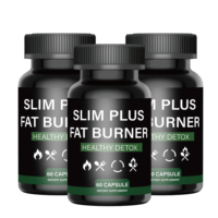 Offre Spéciale SLIM PLUS Compléments Herbales Naturels Brûle-Graisse Coupe-Faim en Capsules pour la Perte de Poids pour Femmes et Hommes 60