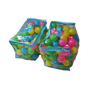 Balles de piscine en mousse TX de haute qualité, sans BPA, tailles personnalisées, 6,5 cm, PE, plastique souple coloré, non toxique pour les enfants - Product Image 5