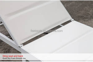 Chaise longue de <span class=keywords><strong>piscine</strong></span> VANRIOS MB4108, en aluminium, de luxe, empilable, pour la plage, la <span class=keywords><strong>piscine</strong></span>, le jardin, le patio, en plein air - Product Image 6